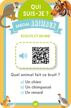 Qui suis-je ? Spécial Animaux