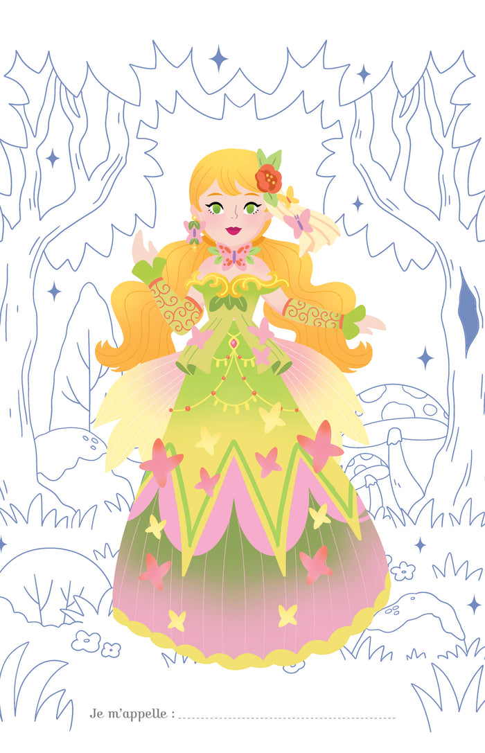 Magiciennes fantasy - bloc à spirale