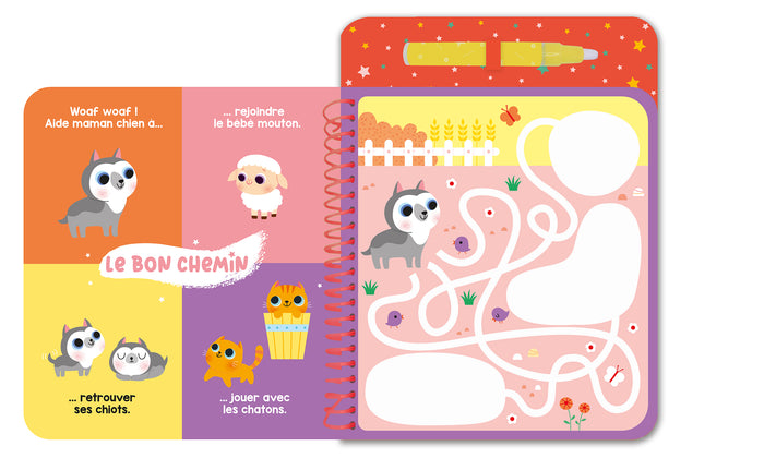 Mon feutre magique bébés animaux