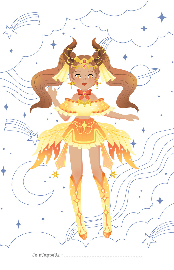 Magiciennes fantasy - bloc à spirale