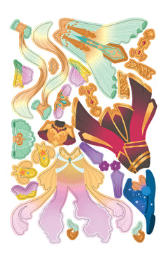 Magiciennes fantasy - bloc à spirale