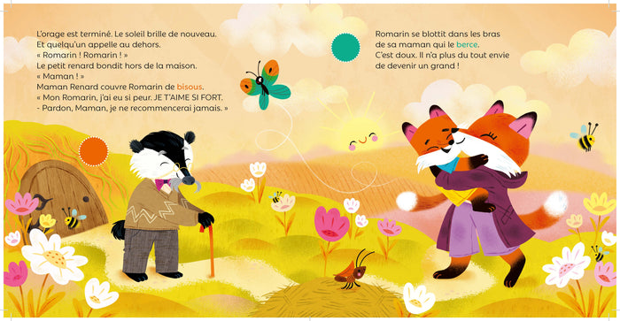 Que d'émotions petit renard !