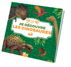 Je découvre les dinos - coffret avec lampe et kit excavation
