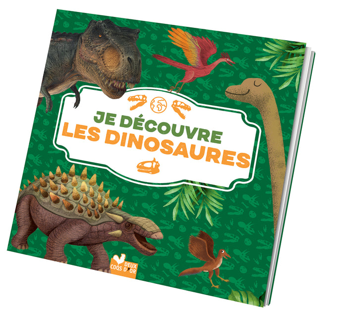 Je découvre les dinos - coffret avec lampe et kit excavation