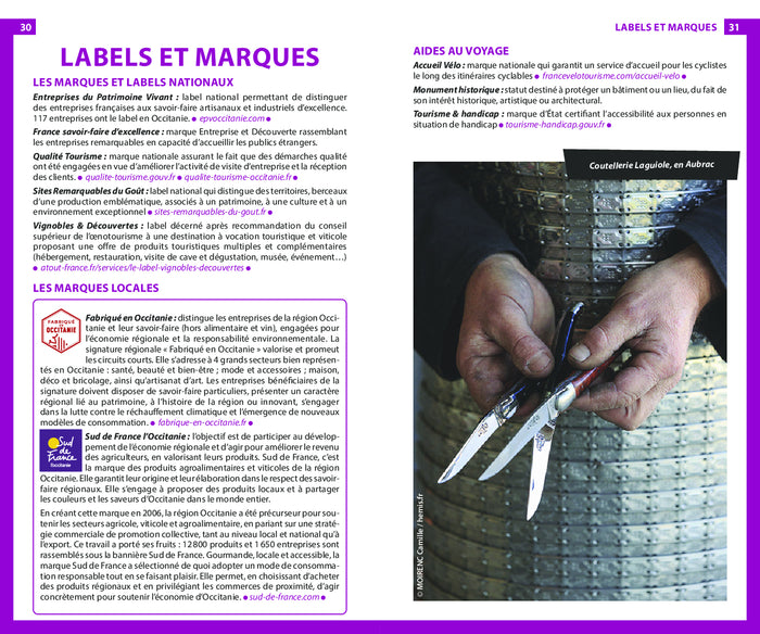 Guide du routard visite d'entreprises en Occitanie