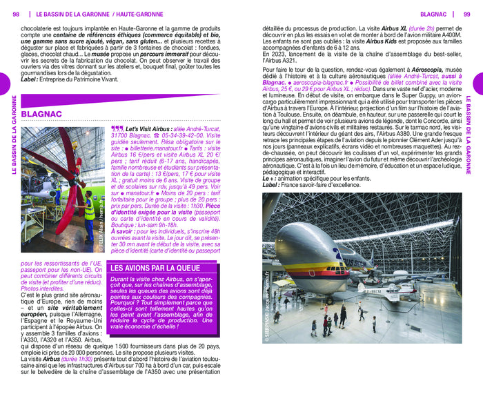 Guide du routard visite d'entreprises en Occitanie