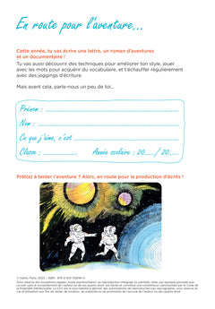 En route pour la production d'écrits CE2