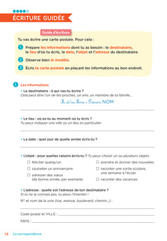 En route pour la production d'écrits CE2