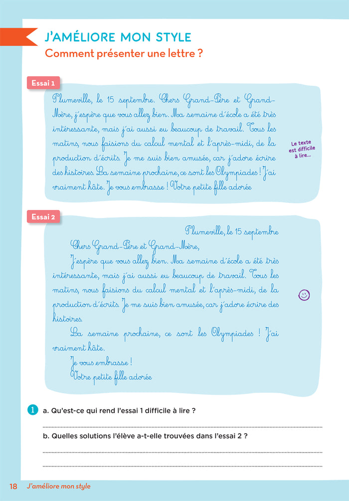 En route pour la production d'écrits CE2