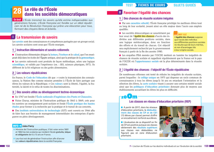Prépabac Réussir l'examen - SES Tle générale (spécialité) - Bac 2025
