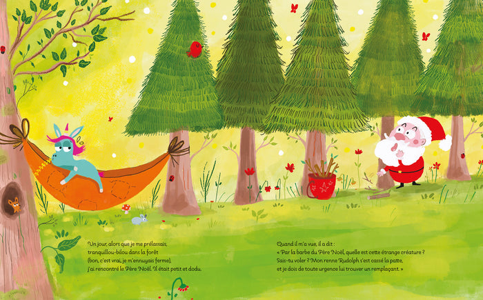 La licorne du Père Noël