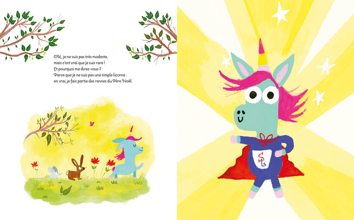 La licorne du Père Noël