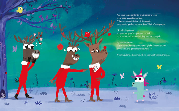 La licorne du Père Noël