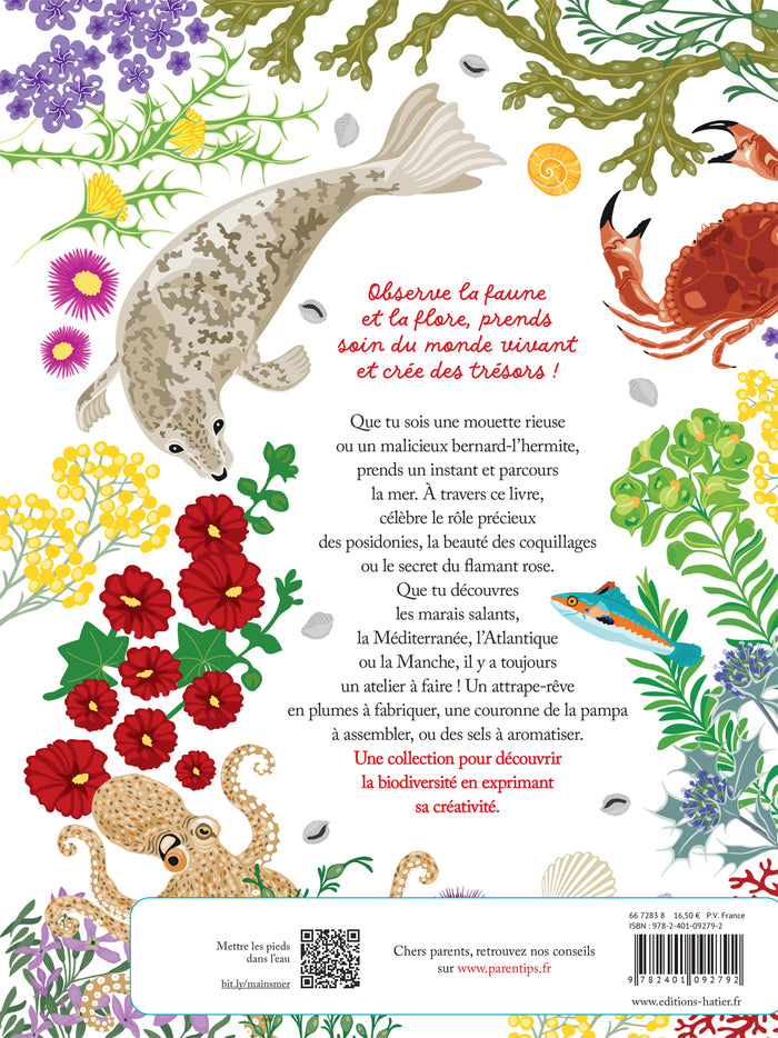 Les mains dans la nature - La mer