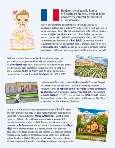 Habille Emma à Versailles