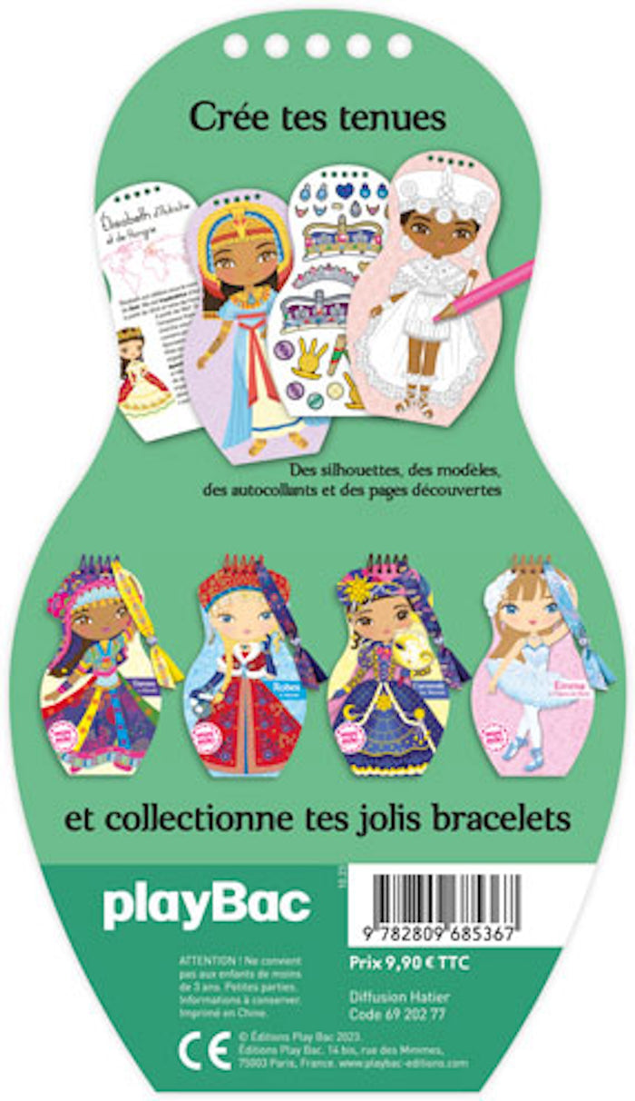 Minimiki - Carnet créatif - Reines du monde