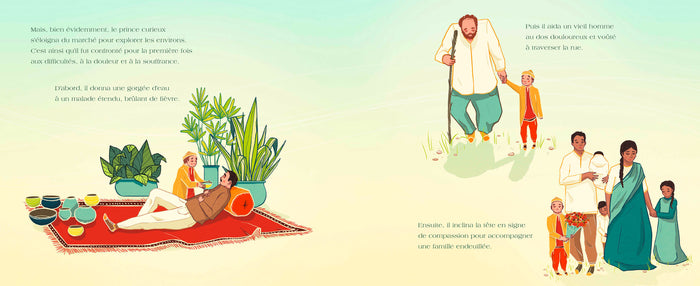 Sous l'arbre de Bouddha