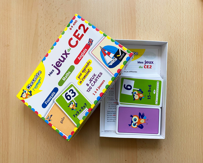 Mes jeux du CE2 en français, maths, anglais