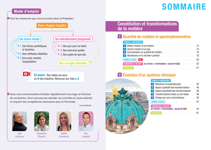 Prépabac physique-chimie 1re générale (spécialité)