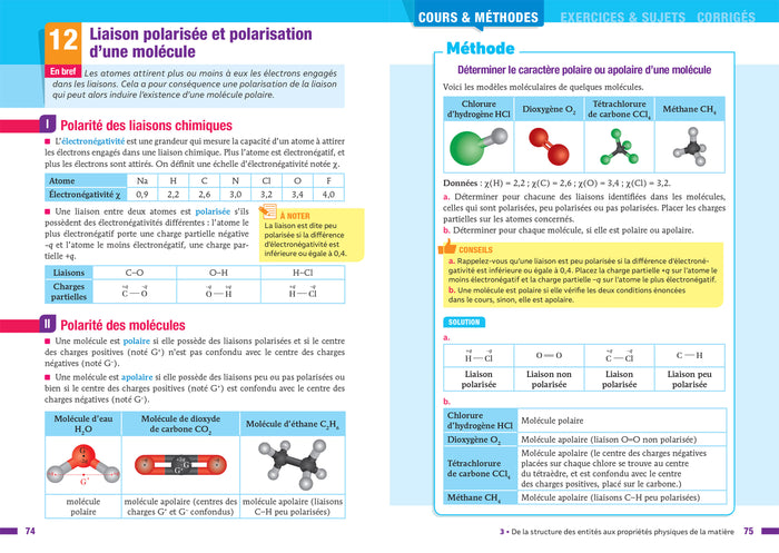 Prépabac physique-chimie 1re générale (spécialité)