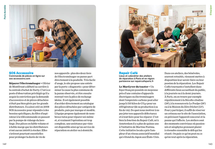 Paris durable - Se loger, se nourrir, s'équiper, se déplacer... Comment réduire son empreinte carbone