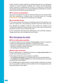 Objectif CRPE 2025 - Arts - 100 fiches efficaces pour bien réviser  - Epreuve écrite d'admissibilité