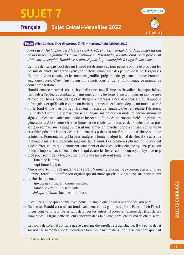 Objectif CRPE 2024 - 2025 - Français - épreuve écrite d'admissibilité