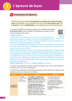 Objectif CRPE 2025 - Français - La leçon - épreuve orale d'admission