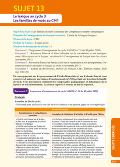 Objectif CRPE 2025 - Français - La leçon - épreuve orale d'admission