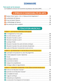 Objectif CRPE 2025 - Arts - Epreuve écrite d'admissibilité