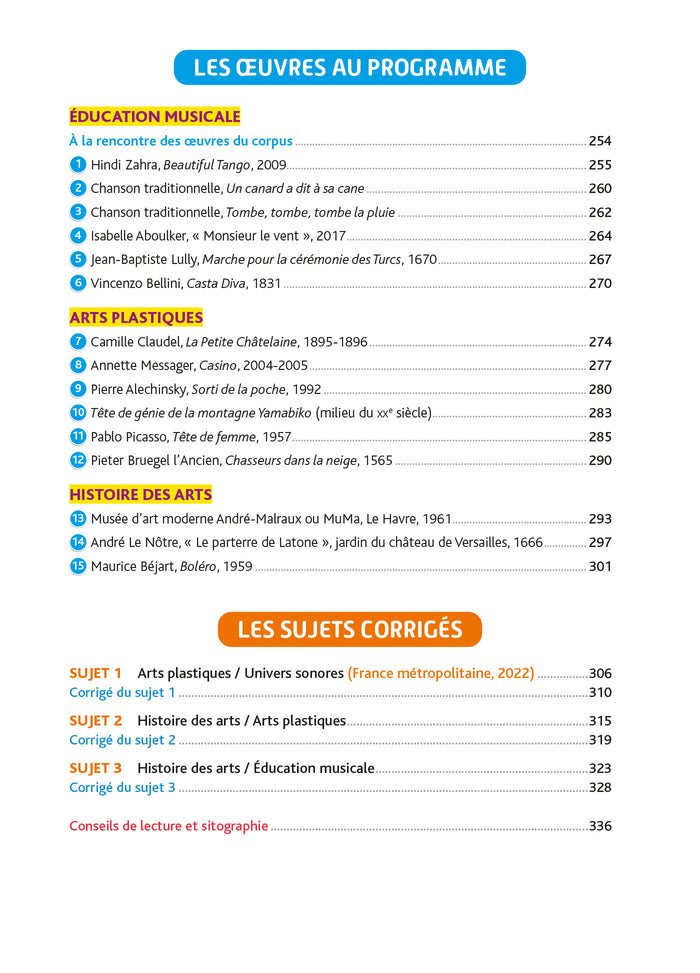 Objectif CRPE 2025 - Arts - Epreuve écrite d'admissibilité