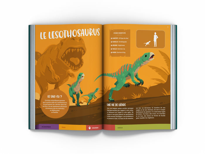 100 grands dinosaures et autres reptiles