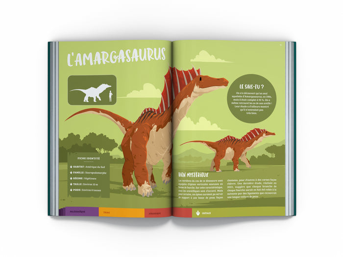 100 grands dinosaures et autres reptiles