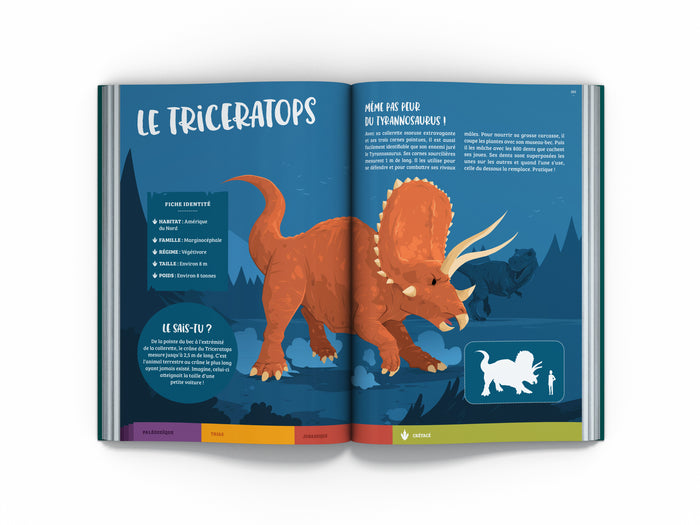 100 grands dinosaures et autres reptiles