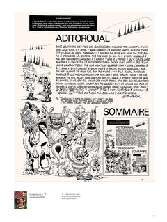Les éditos de Gotlib