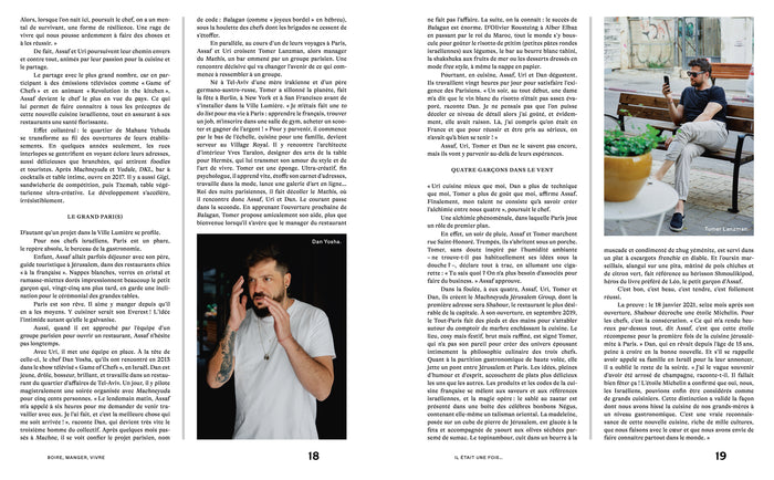 Boire. Manger. Vivre. : 100 recettes venues d'Israël