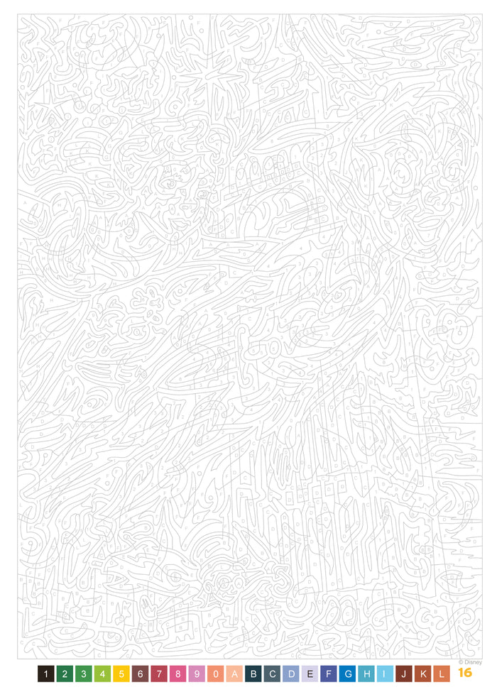 Coloriages mystères Grands classiques Disney Best of