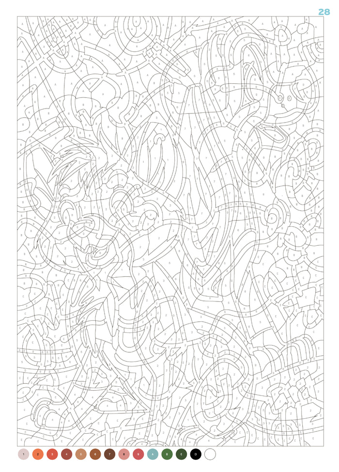 Coloriages mystères Disney Babies