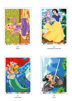 Coloriages mystères Disney - Princesses
