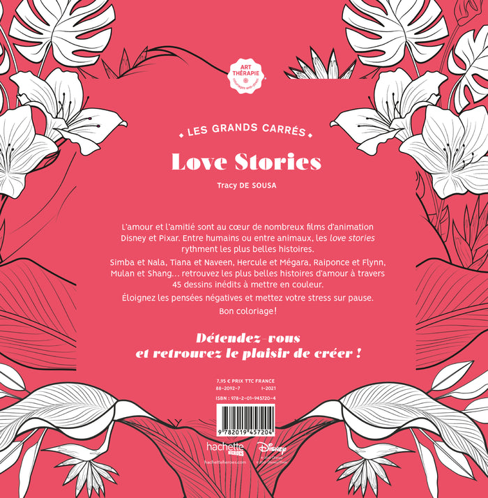 Les grands carrés Disney Love stories