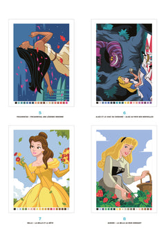 Coloriages mystères Disney - Saisons