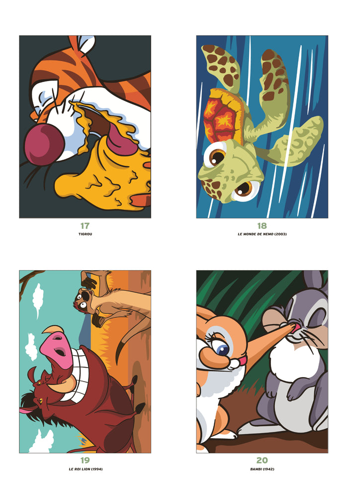 Coloriages mystères Disney - Best of Bestiaire