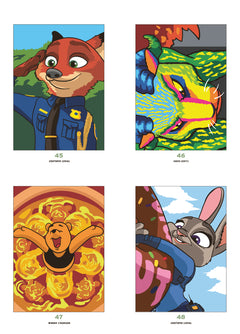 Coloriages mystères Disney - Best of Bestiaire