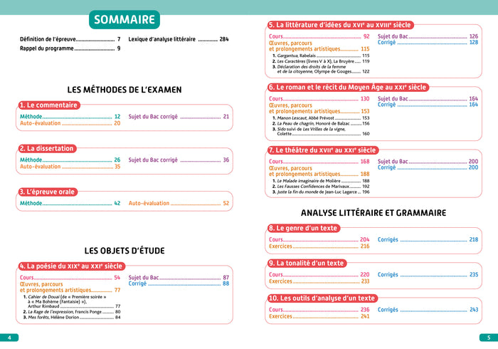 Objectif BAC 2024 - 1re Français écrit et oral