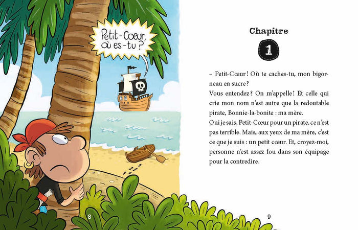 Mon roman CHASSE AU TRESOR - Sur l'île des pirates