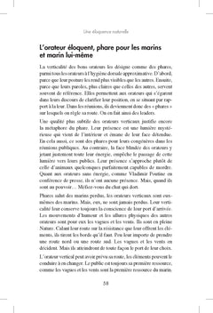 Une éloquence naturelle