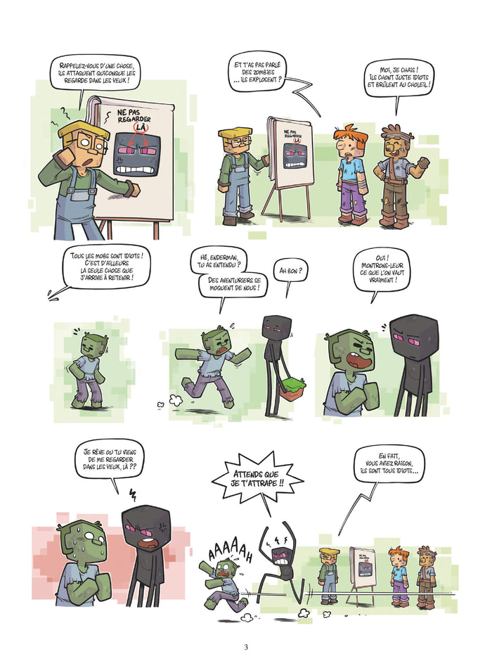 MOBS, La vie secrète des monstres Minecraft - Tome 02