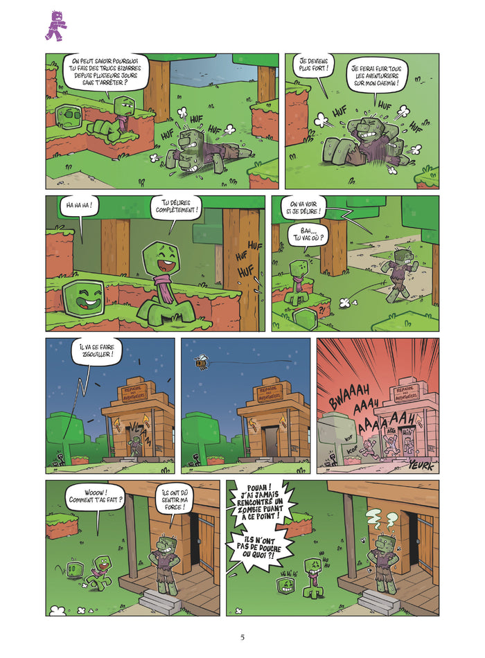 MOBS, La vie secrète des monstres Minecraft - Tome 02