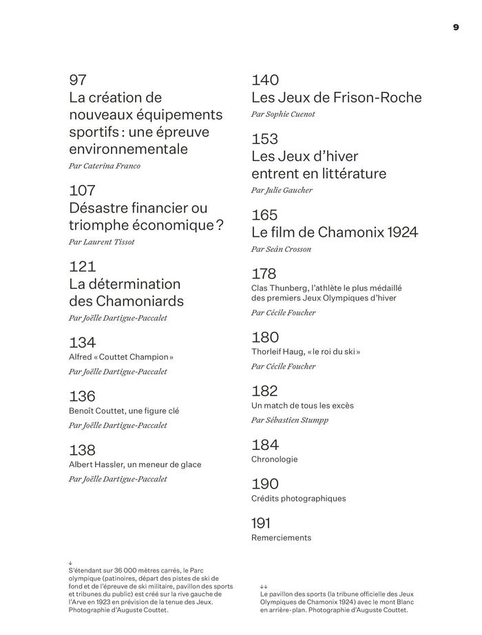 Chamonix 1924 les premiers Jeux olympiques d'hiver