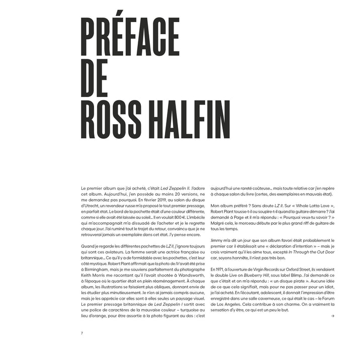 Led Zeppelin, l'art des vinyles